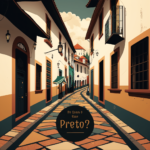 Logotipo do podcast "De Quem é Esse Preto?"